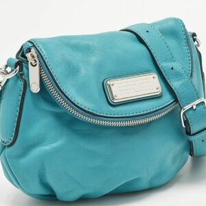 Teal Genuine Leather Marc Jacobs Bag